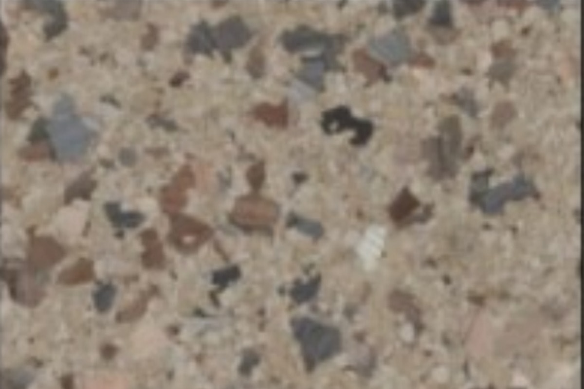 Armadillo epoxy chip blend texture