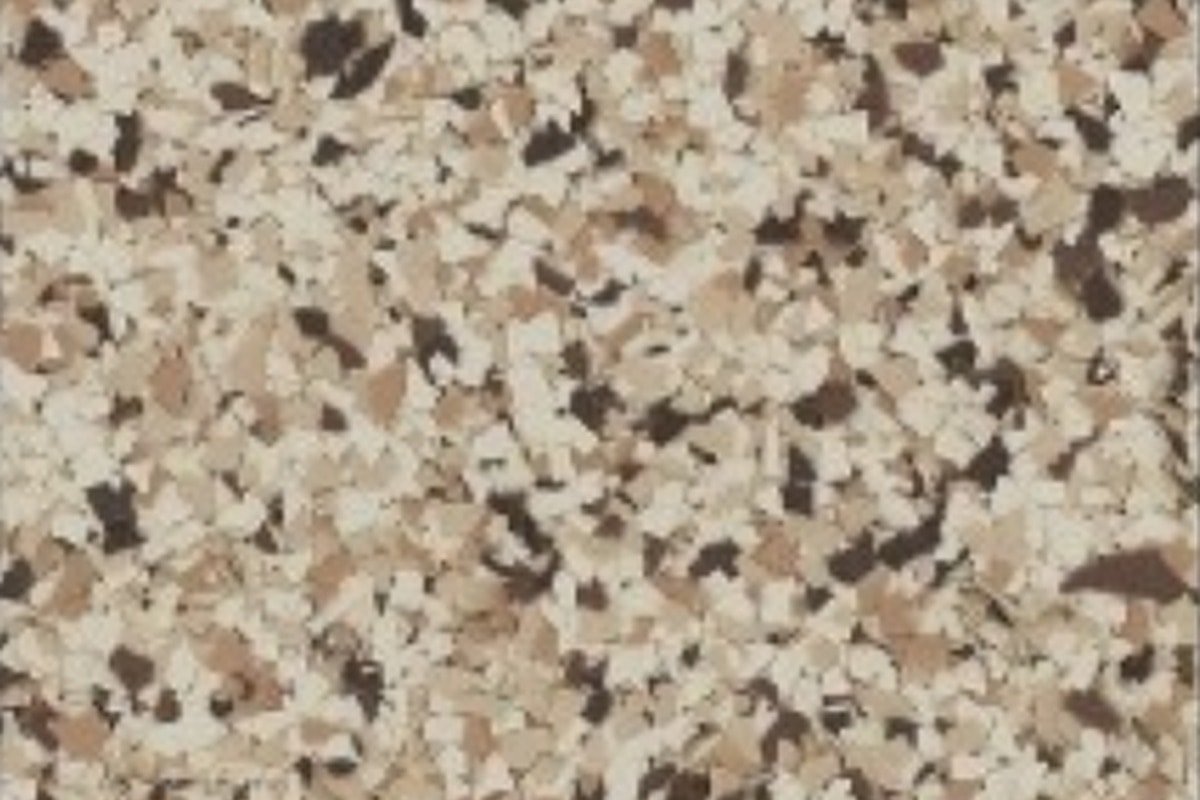 Buffalo epoxy chip blend texture